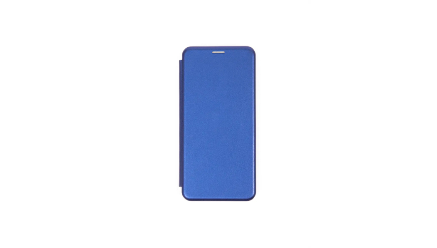 Чехол-книжка для Samsung Galaxy A04 Blue (боковая)