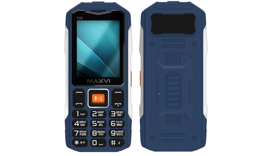 Мобильный телефон MAXVI T20 Blue (Синий)