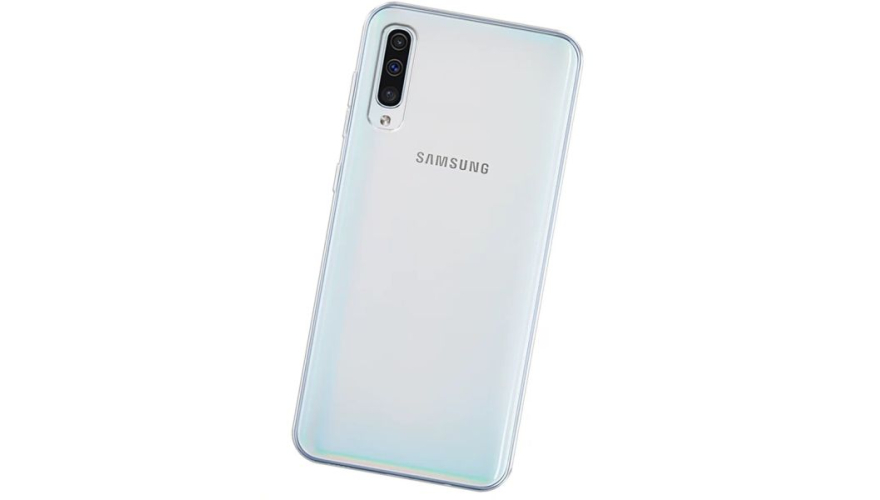 Чехол-накладка силикон для Samsung A505 Galaxy A50 прозрачная