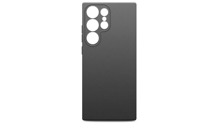 Чехол-накладка силикон для Samsung Galaxy S24 Ultra Черный