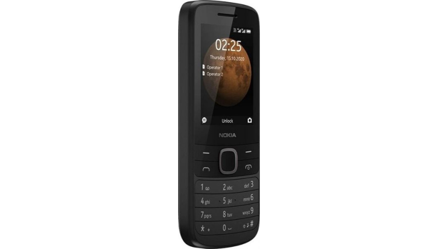 Телефон Nokia 225 4G Dual Sim Черный