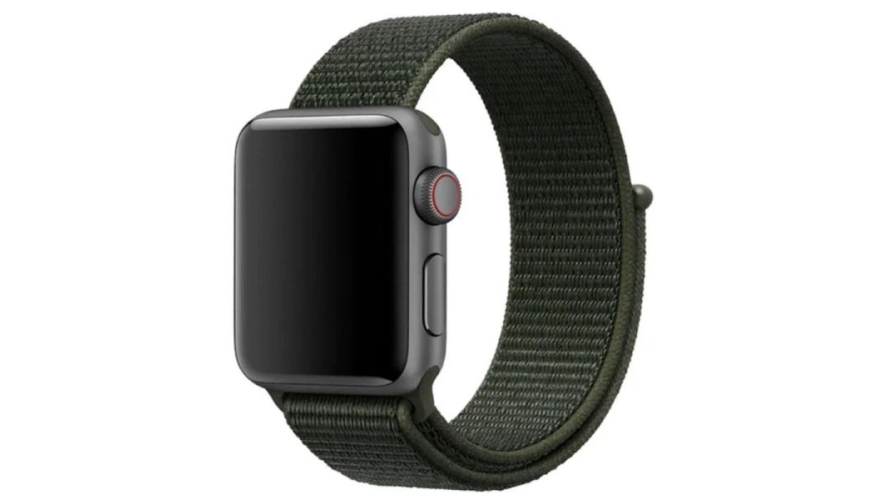 Ремешок для Apple Watch 38/40/41mm Nylon Loop Blue/Green