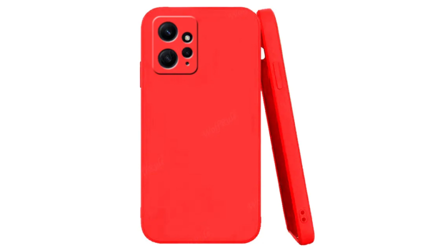 Чехол-накладка силикон для Xiaomi Redmi Note 12 Красный