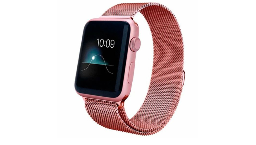 Ремешок для Apple Watch 38/40/41mm Milanese Loop Rose