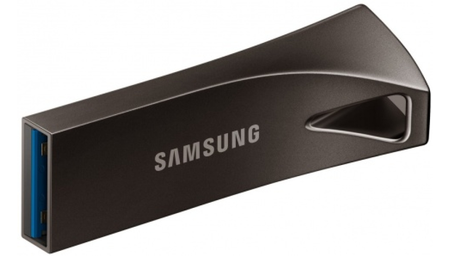 USB Flash Drive Samsung BAR Plus 32GB, USB 3.1 200 МВ/s, Titan Gray (MUF-32BE4/APC)