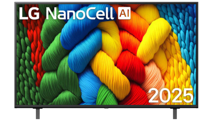 Телевизор LG 43NANO80A6B 43" (2025) Blue (Синяя Сажа)