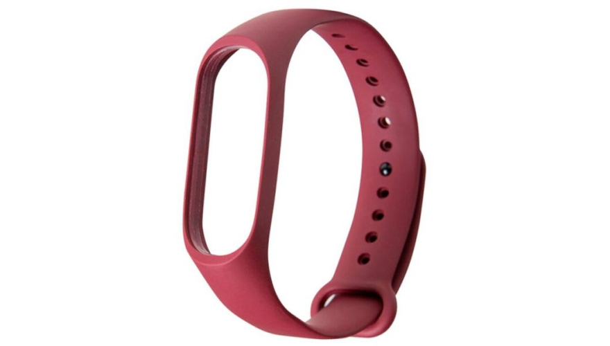 Ремешок силиконовый RedLine для Xiaomi Mi Band 6 Lilac