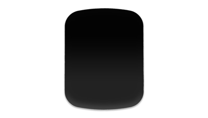 Металлическая пластина для автодержателя 50*38 прямоугольная (5шт) Черный