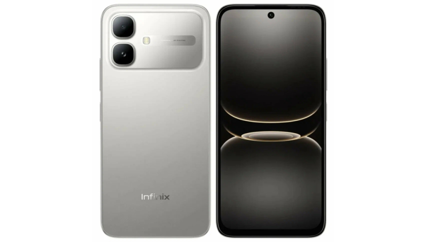 Смартфон Infinix Smart 20 4/64GB Polaris Titanium (Титан) (CAU)