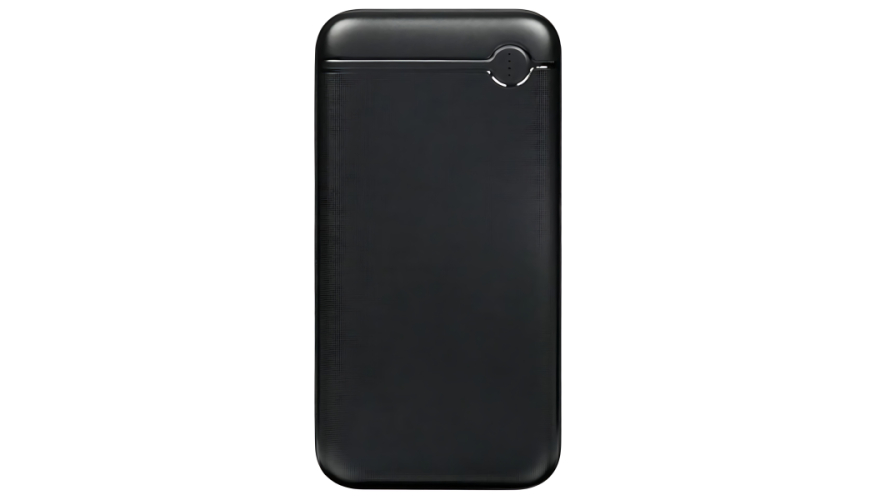 Внешний аккумулятор Olmio P-10 10000mAh 20W PD, QC, LCD, Черный