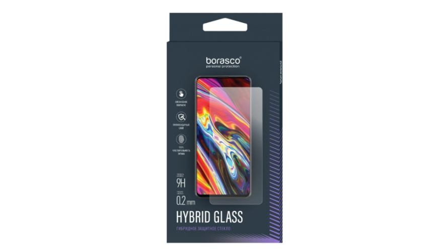 Защитное стекло Borasco Hybrid Glass Watch для Elari FixiTime Lite