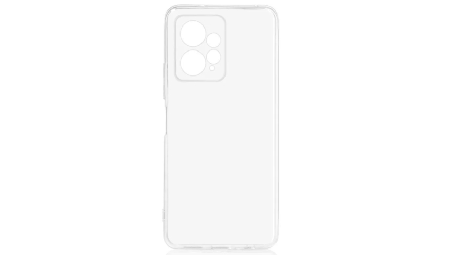 Чехол-накладка силикон для Xiaomi Redmi Note 12 Прозрачный
