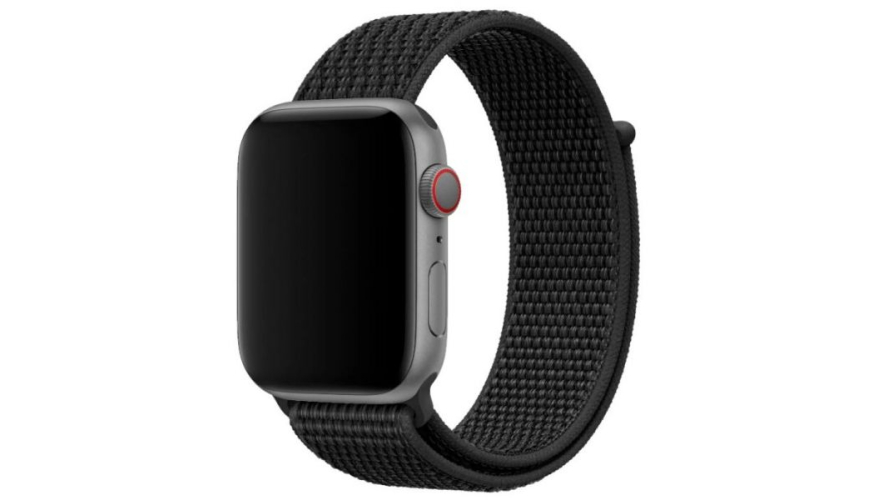 Ремешок нейлоновый для Apple Watch 38/40/41mm Черный