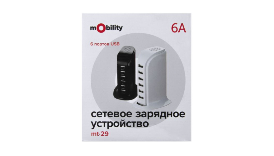 СЗУ mObility mt-29 6 USB 6A White