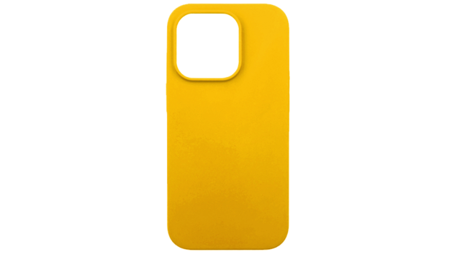 Чехол-накладка силикон Silicone Case для iPhone 16 Pro Желтый