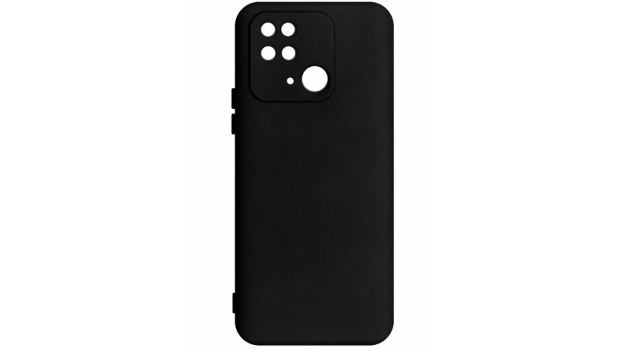 Чехол-накладка силикон LuxCase для Xiaomi Redmi 10A Черный