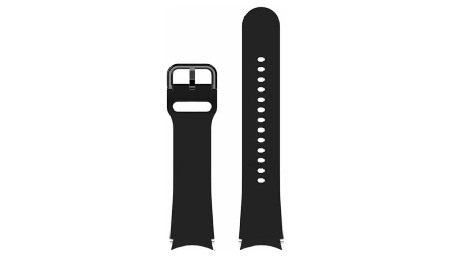 Ремешок DF для Galaxy Watch 4/5 S/M sClassicband-04 Black