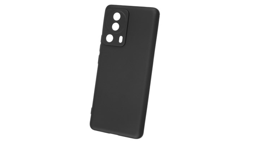 Чехол-накладка силикон DF для Xiaomi 13 Lite Черный