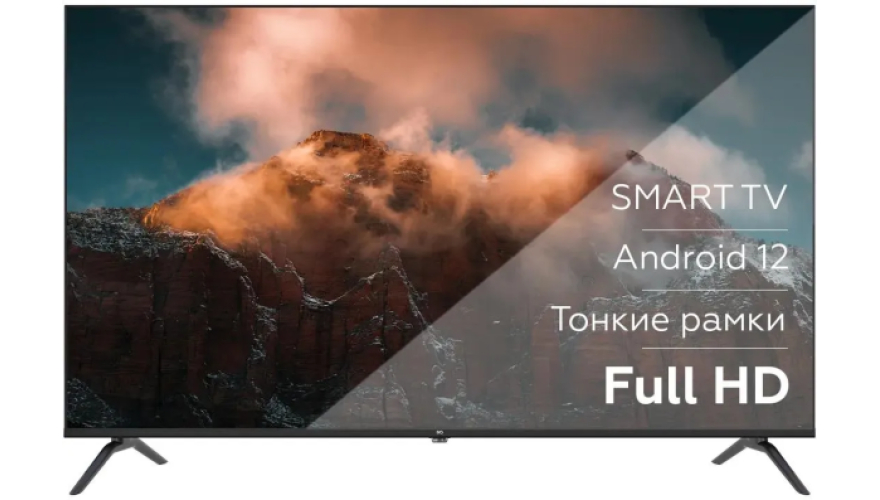 Телевизор BQ 43FS38B 43" (2023) Black (Черный)