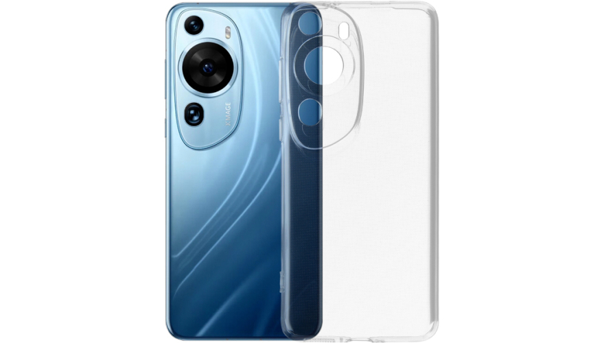 Чехол-накладка силикон для Huawei P60 Pro Прозрачный