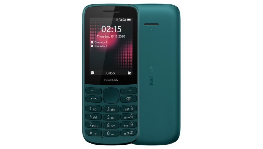 Телефон Nokia 215 4G Dual Sim Cyan (бирюзовый)