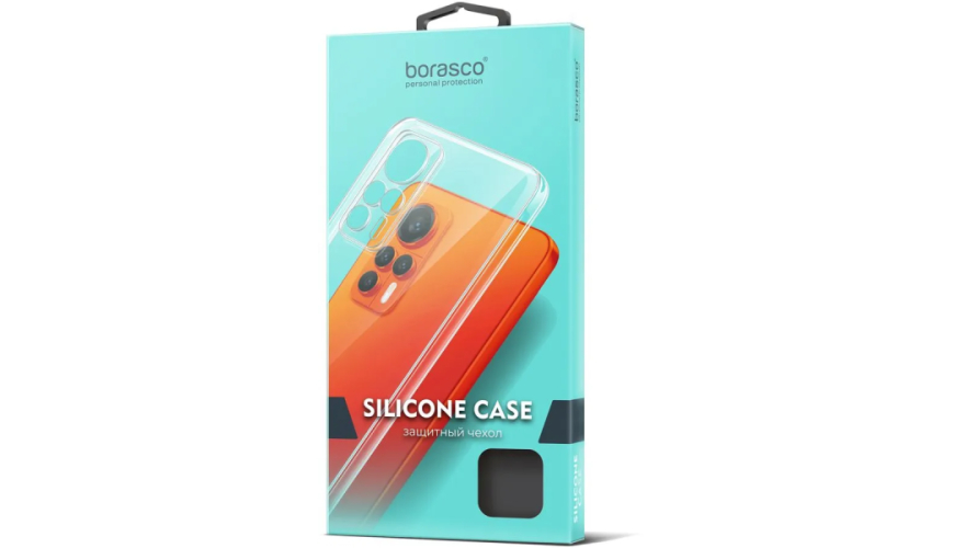 Чехол-накладка силикон Borasco для Realme C30/C30S Прозрачный