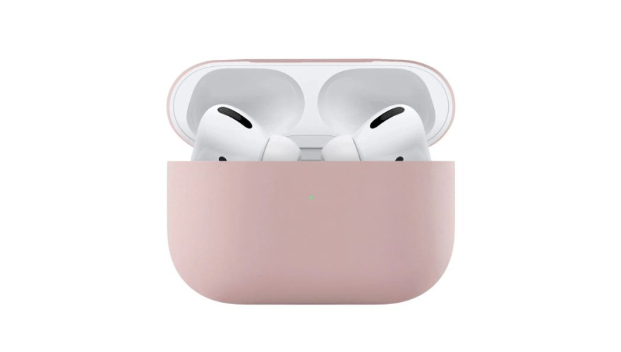 Силиконовый чехол для Apple AirPods Pro Pink Sand