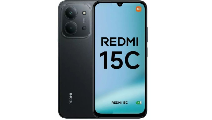Смартфон REDMI 15C 4/256GB Midnight Black (Черный) (RU)