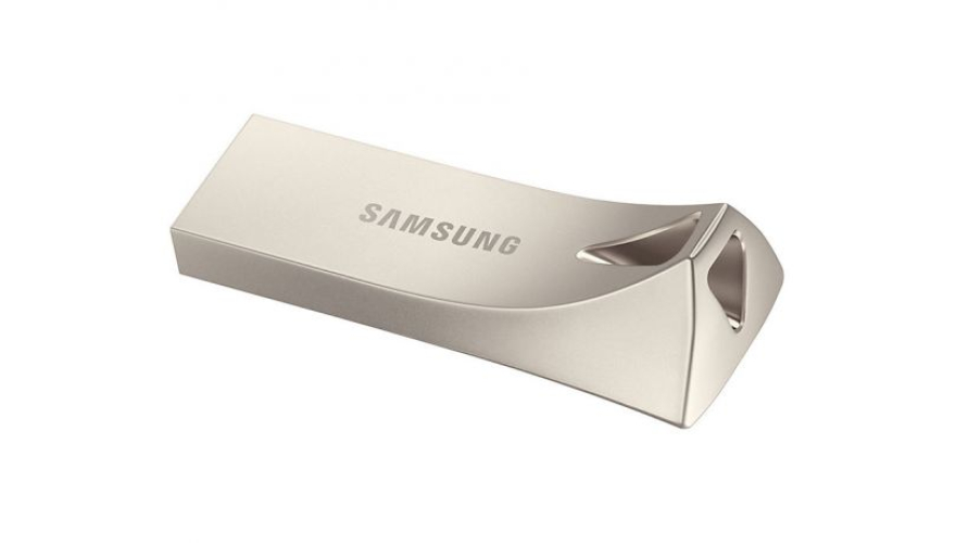 USB Flash Drive Samsung BAR Plus 32GB, USB 3.1 200 МВ/s, Silver (MUF-32BE3/APC)