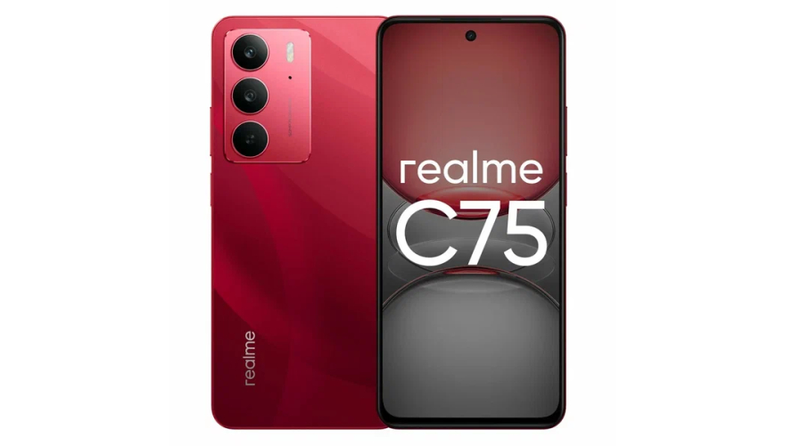 Смартфон Realme C75 8/256GB Red (Красный) (RU)