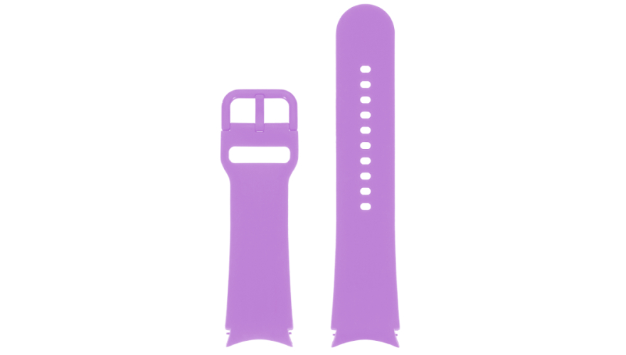 Ремешок DF для Galaxy Watch 4/5/5 Pro S/M sClassicband-04 Purple