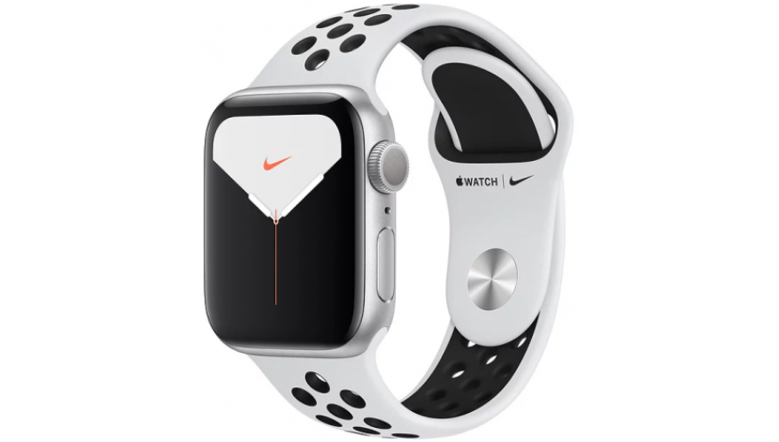 Часы Apple Watch Series 5 GPS 44mm Aluminum Case with Nike Sport