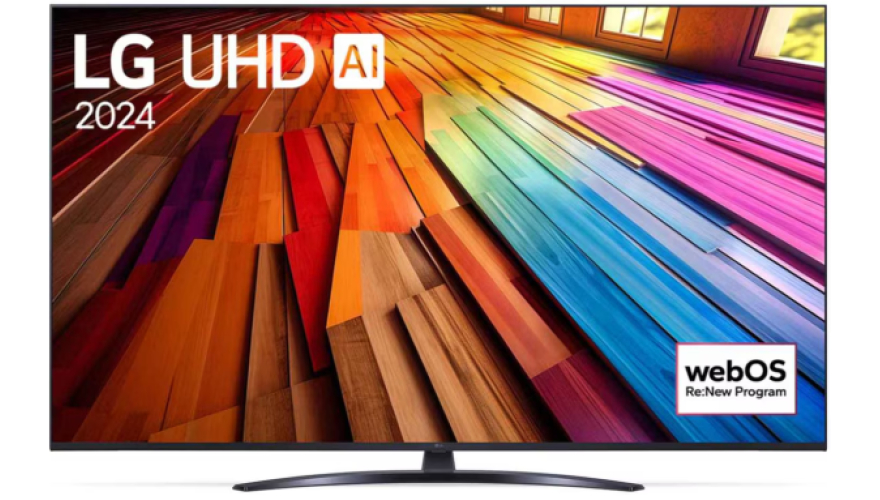 Телевизор LG 43UT81009LB 43" (2024) Black (Черный)