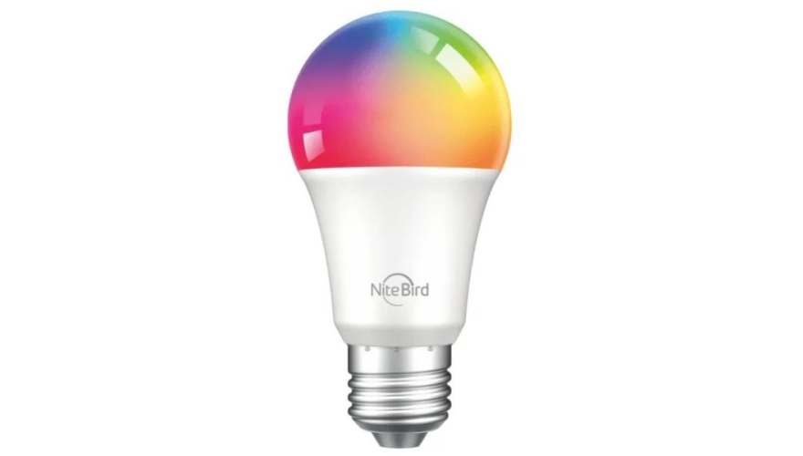 Умная светодиодная лампа NiteBird Smart Bulb WB4 E27, 8Вт