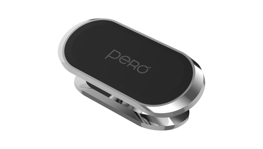 Автомобильный держатель PERO CH15 Black/Silver (Черный/Серебристый)