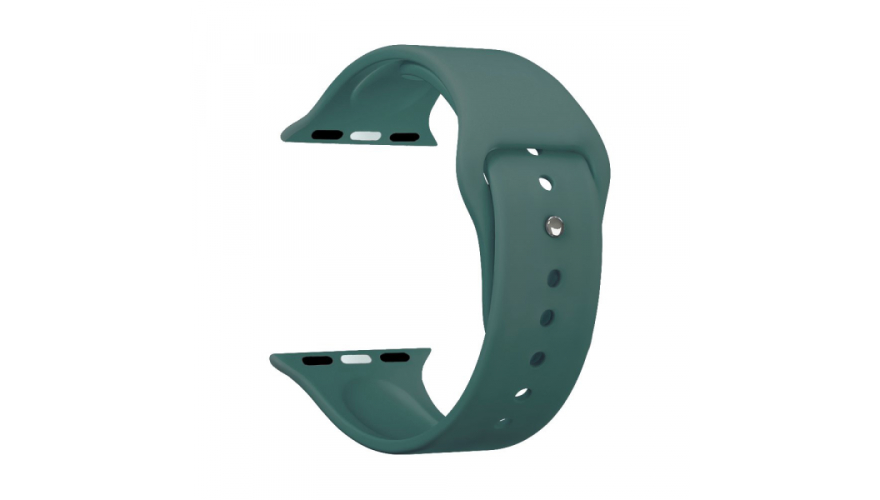 Ремешок Deppa Band Silicone для Apple Watch 42/44/45/49mm, силиконовый, зеленый (арт.47133)
