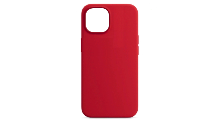 Чехол-накладка силикон Silicone Case для iPhone 14 Plus Красный