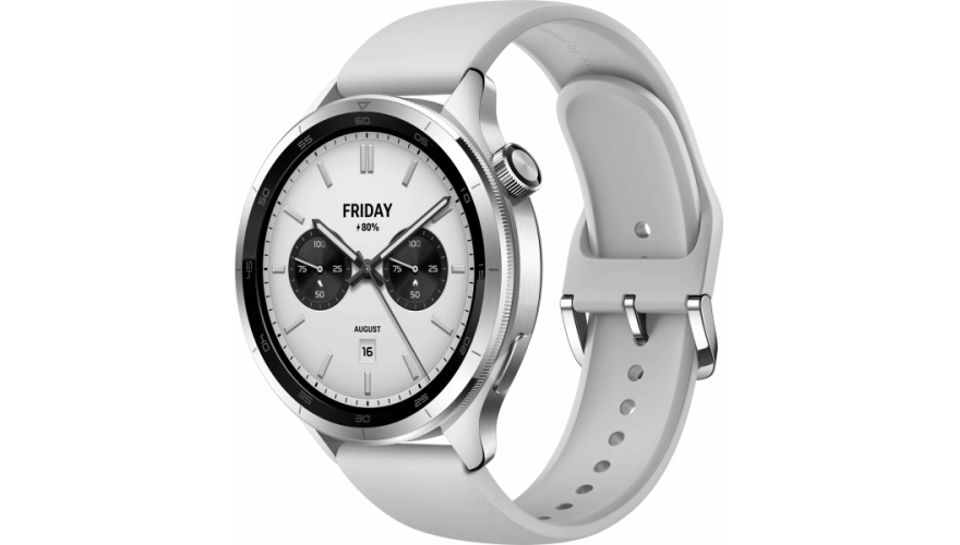 Смарт-часы Xiaomi Watch S4 47mm Silver (BHR9197GL)