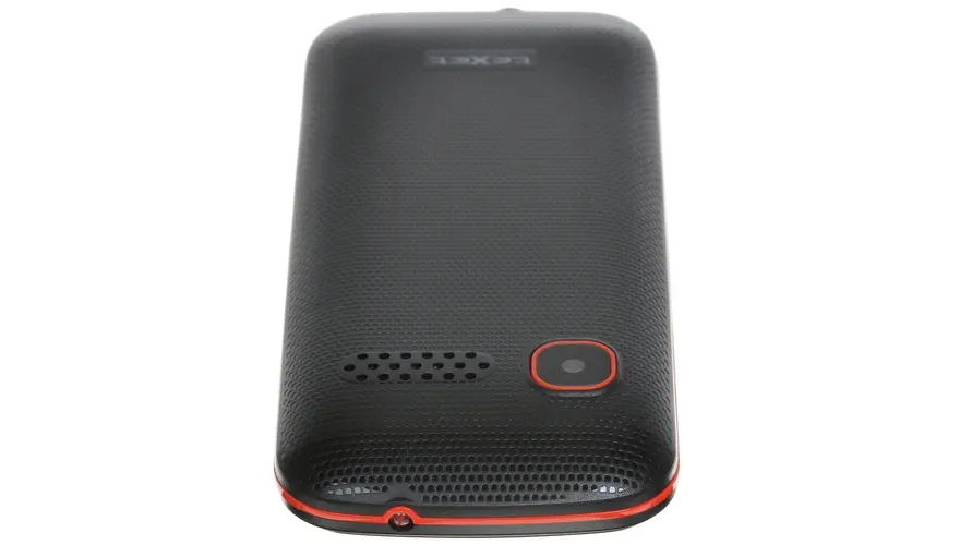 Телефон Texet TM-208 Dual Sim Black-Red (Черный-Красный)