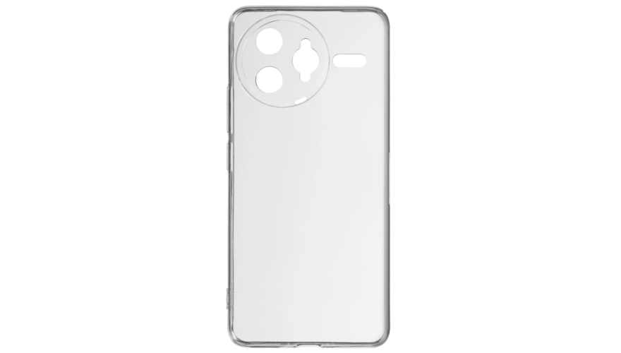 Чехол-накладка силикон для POCO F7 Ultra Прозрачный