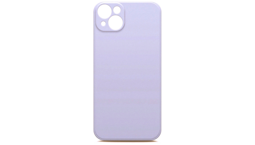 Чехол-накладка силикон для Apple iPhone 14 с микрофиброй Lavander