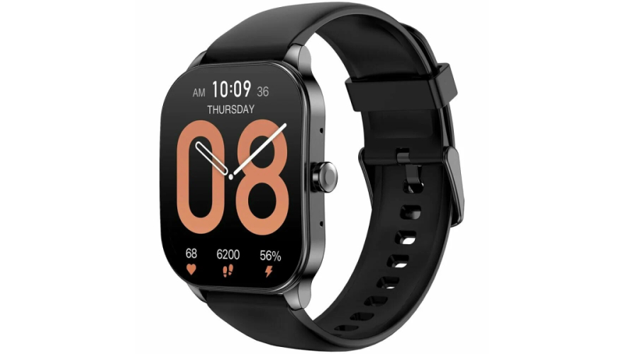 Смарт-часы Amazfit Pop 3S Metallic Black (Черный)