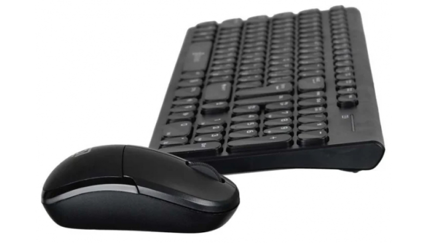 Клавиатура и мышь OKLICK 220M USB Black 