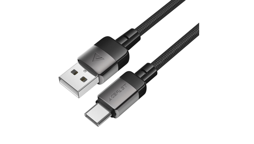 Кабель ACEFAST C9-04 USB - Type-C 3A 1.2м Black (Черный)