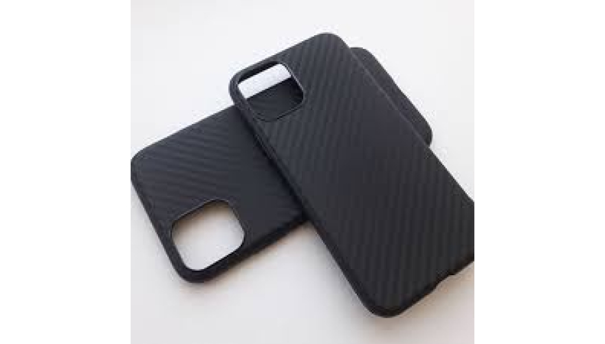 Чехол-накладка силикон рельефный с рисунком для iPhone 11 черная