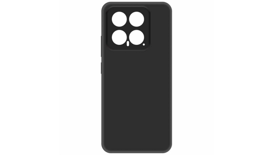 Чехол-накладка силикон Silicone Case для Xiaomi 14 Черный