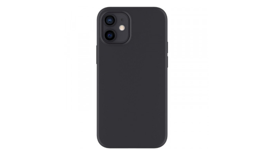 Чехол-накладка силикон для iPhone 12 mini Black matte