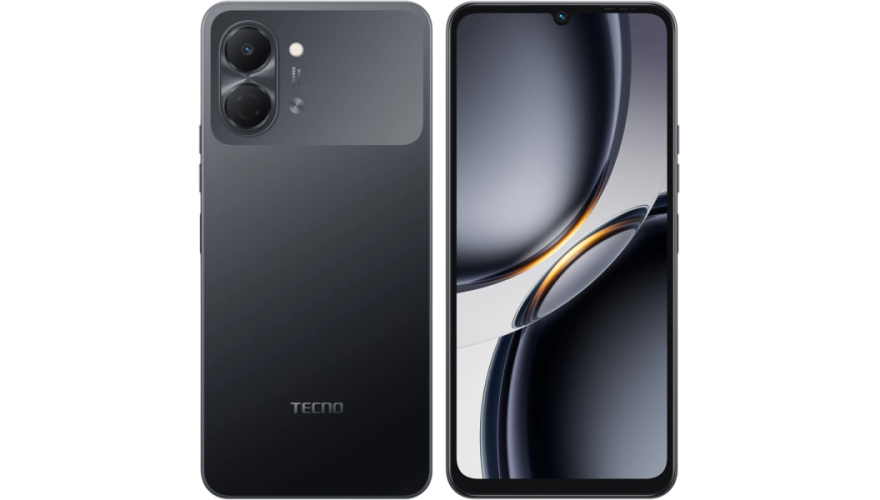 Смартфон Tecno Spark Go 3 4/128GB Ink Black (Черный)