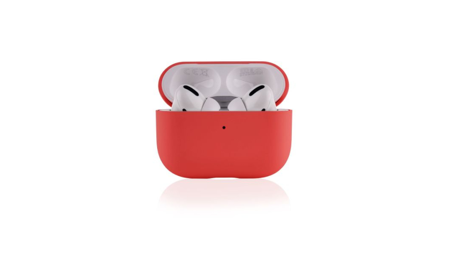 Силиконовый чехол VLP Silicone Case Soft Touch для Apple AirPods Pro Red