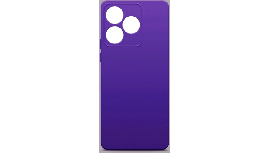 Чехол-накладка силикон для Realme C53/C51/Note 50 Фиолетовый